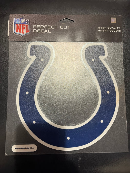 Indianapolis Colts NFL Perfect Cut Decal 8x8