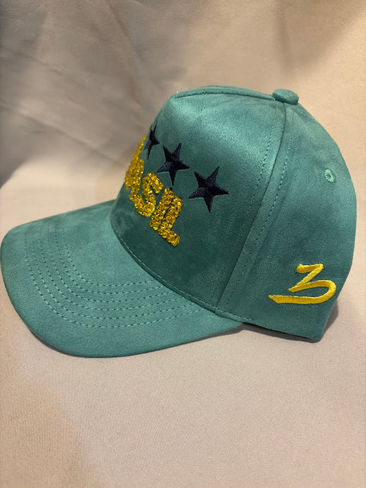 Brazil JSW A-Frame Bedazzled Adjustable Hat