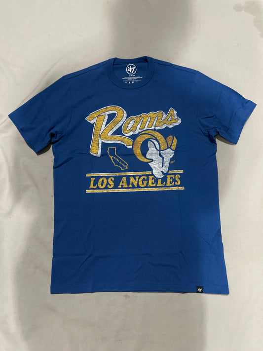 Los Angeles Rams NFL Jetty Blue Franklin Tee Men