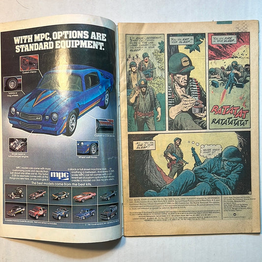 SGT Rock by DC Comics “Who’s in Charge” No. 362 Comic Book