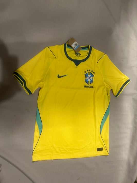 Brazil Nike Soccer 2026 World Cup Men Replica Authentic Soccer Jersey