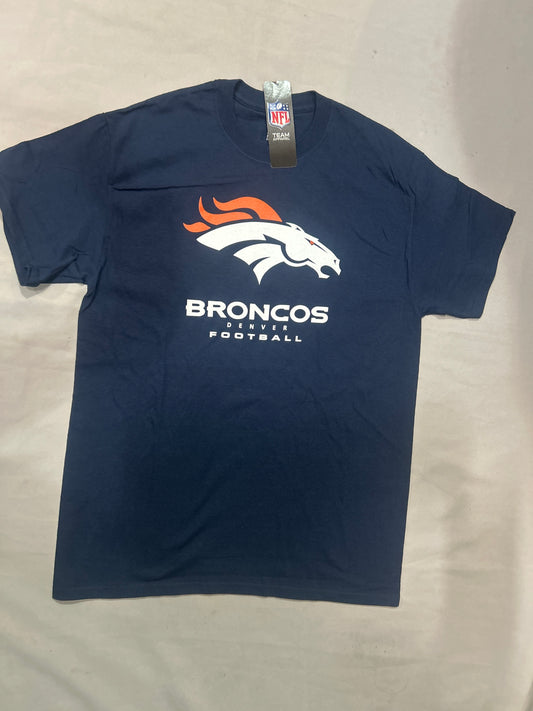 Denver Broncos NFL Navy Blue Tee Men