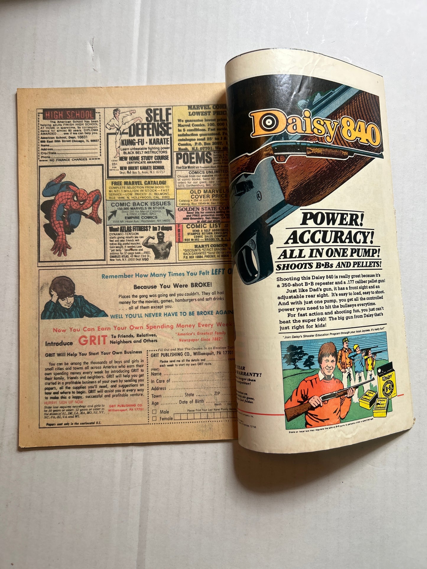 Mavel Two-In-One Annual! The Thing and The Hulk by Marvel Comics Group "When a Stranger Calls!" #5 Comic Book