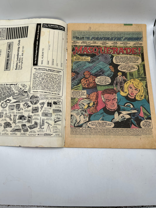 The World's Greatest Comic Magazine! Fantastic Four by Marvel Comics Group "By Herbie Betrayed!" #217 Comic Book