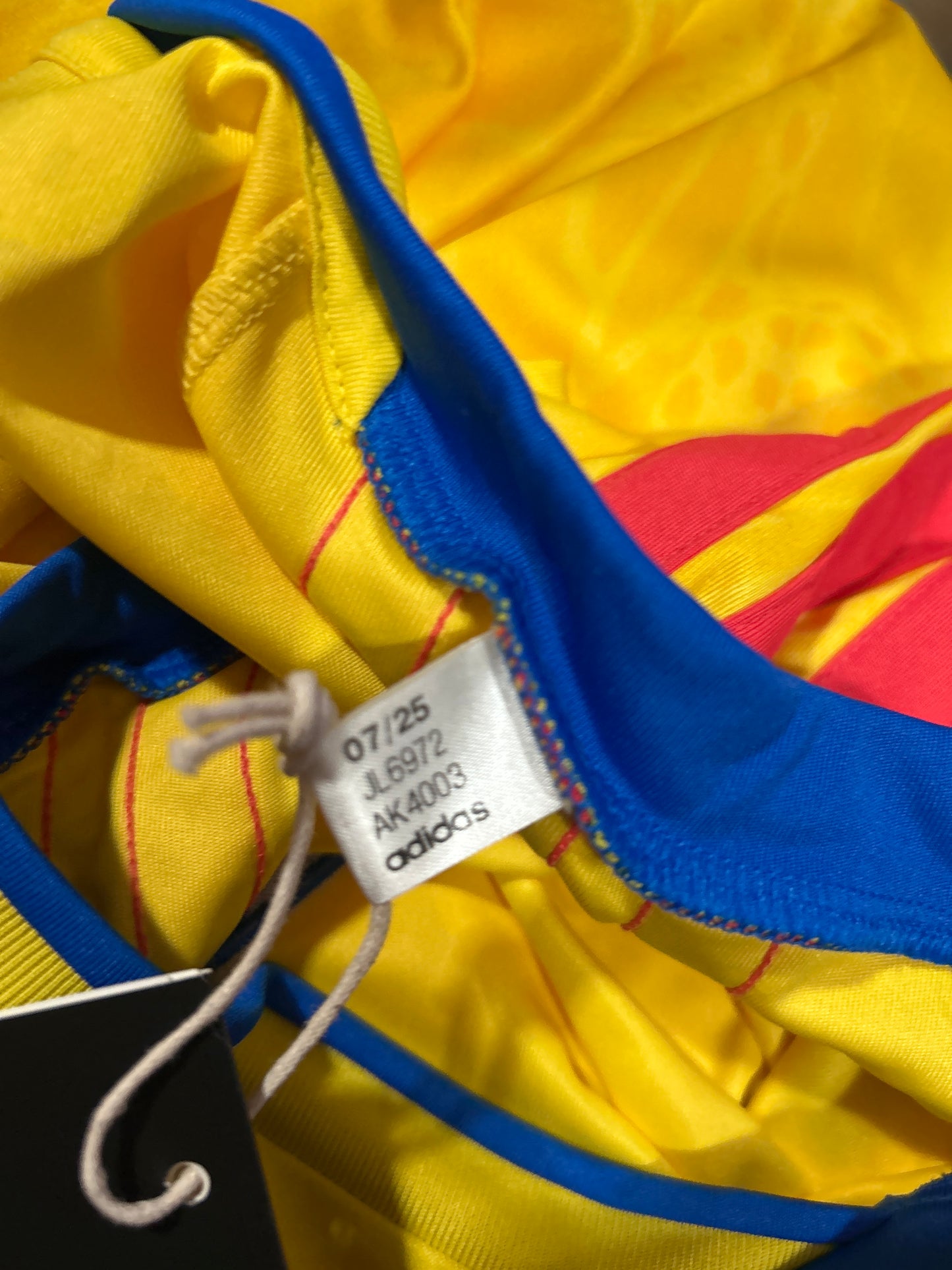 Colombia Adidas Soccer World Cup 2026 Home Replica Men Jersey