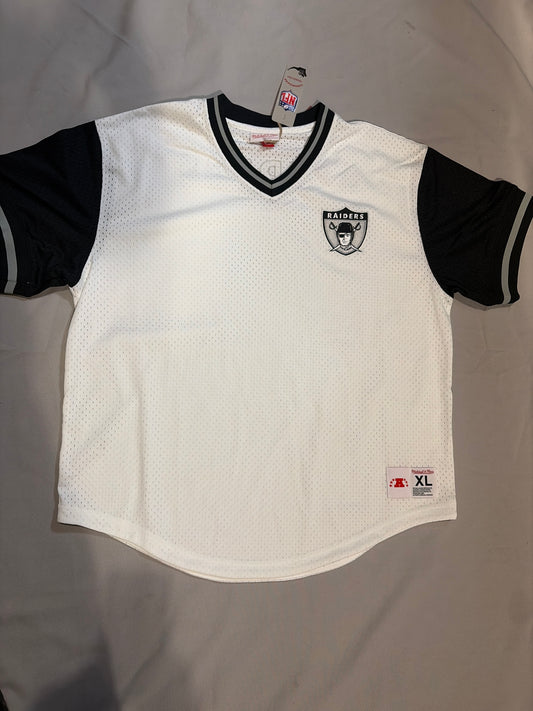 Las Vegas Raiders NFL Fashion Mesh V-Neck