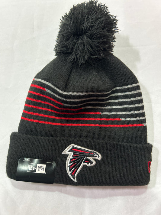 Atlanta Falcons NFL New Era One Time Removable Pom Knit Beanie