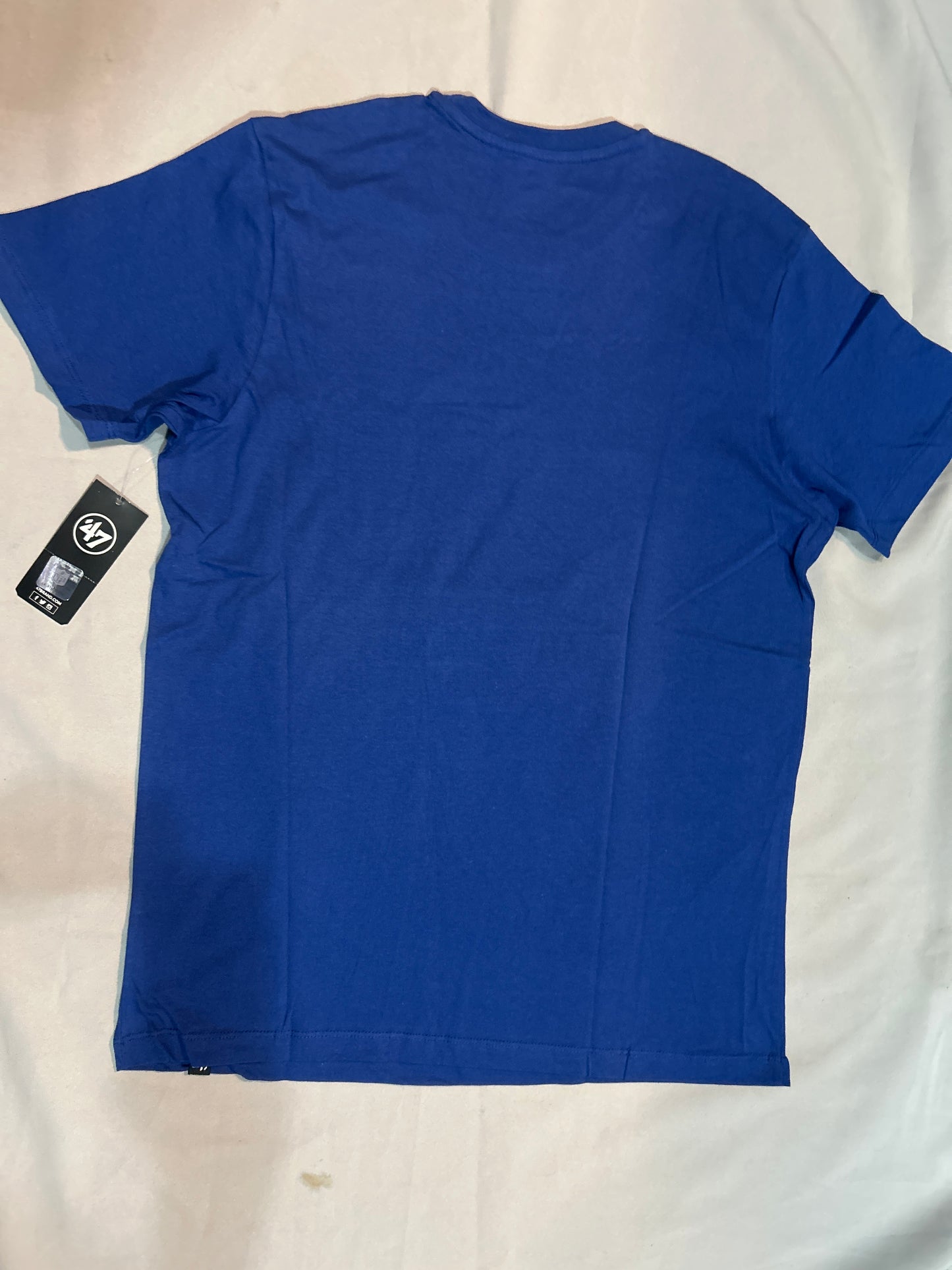 Los Angeles Rams NFL 47Brand Royal Blue with Logo Men T-Shirt