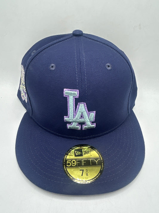Los Angeles Dodgers MLB 40th Anniversary 1958 -1998 New Era 59Fifty Colorpac Fitted Hat