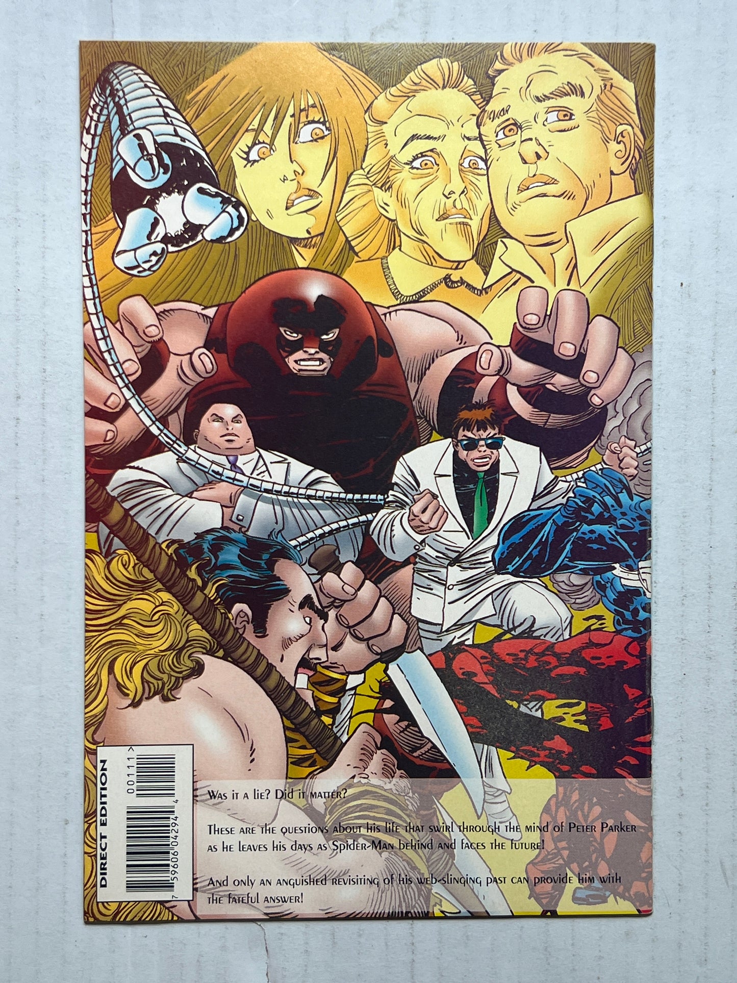 Spider-Man The Parker Years by Marvel Comics Group #1 Nov Comic Book