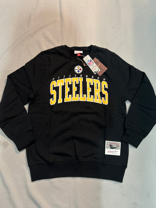Pittsburgh Steelers NFL Mitchell & Ness Throwbacks Men Crewneck