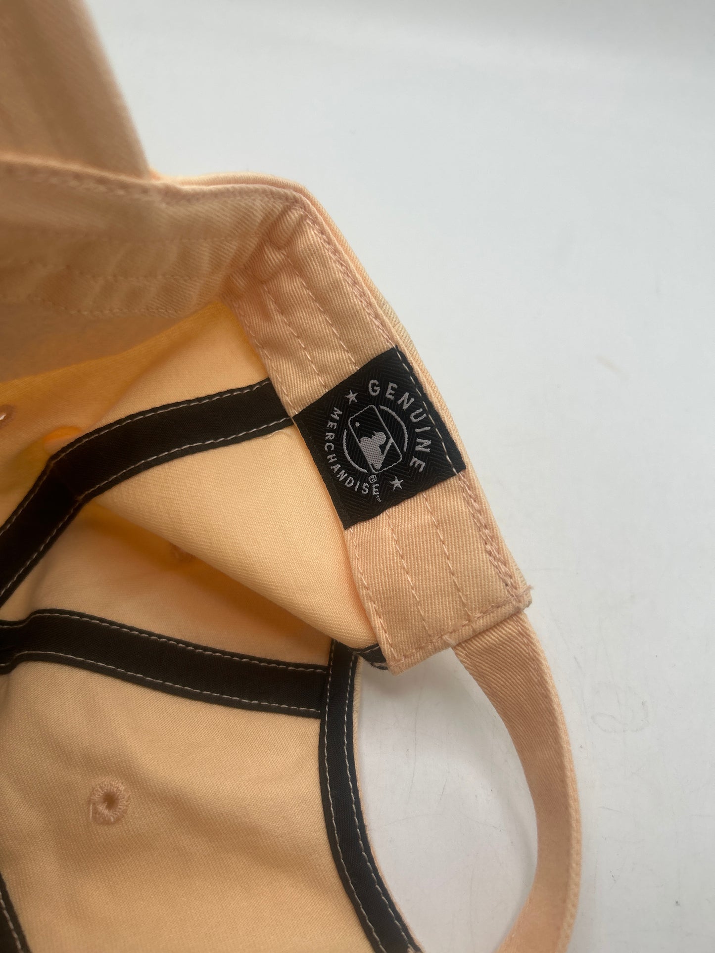 Los Angeles Dodgers MLB 47Clean Up Camel/White Adjustable Hat