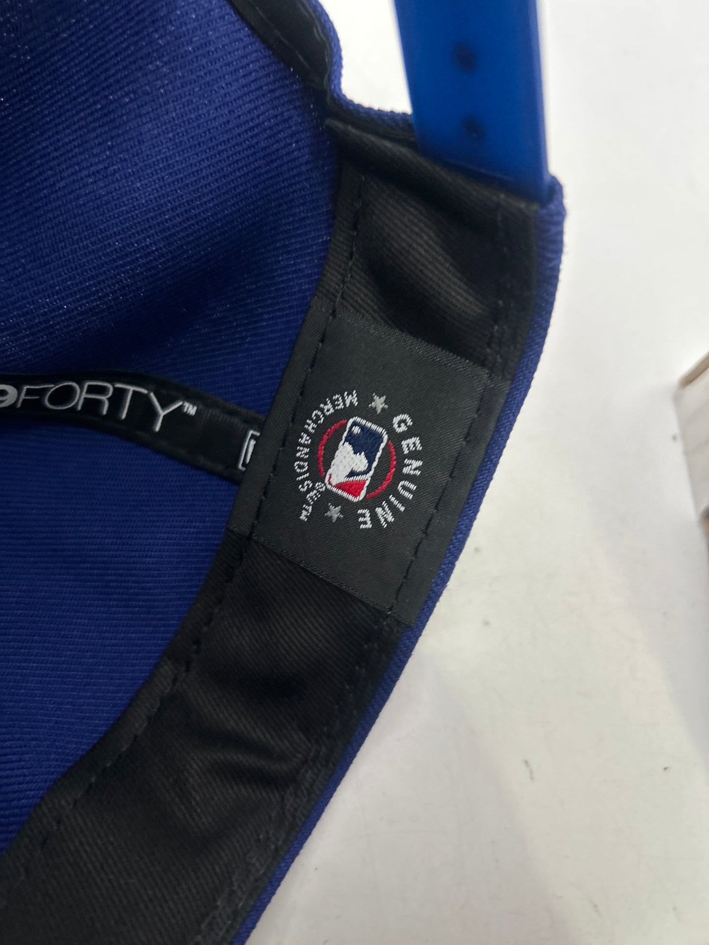 Los Angeles Dodgers MLB New Era Genuine Merchandise 9Forty Royal Blue Adjustable Trucker Hat