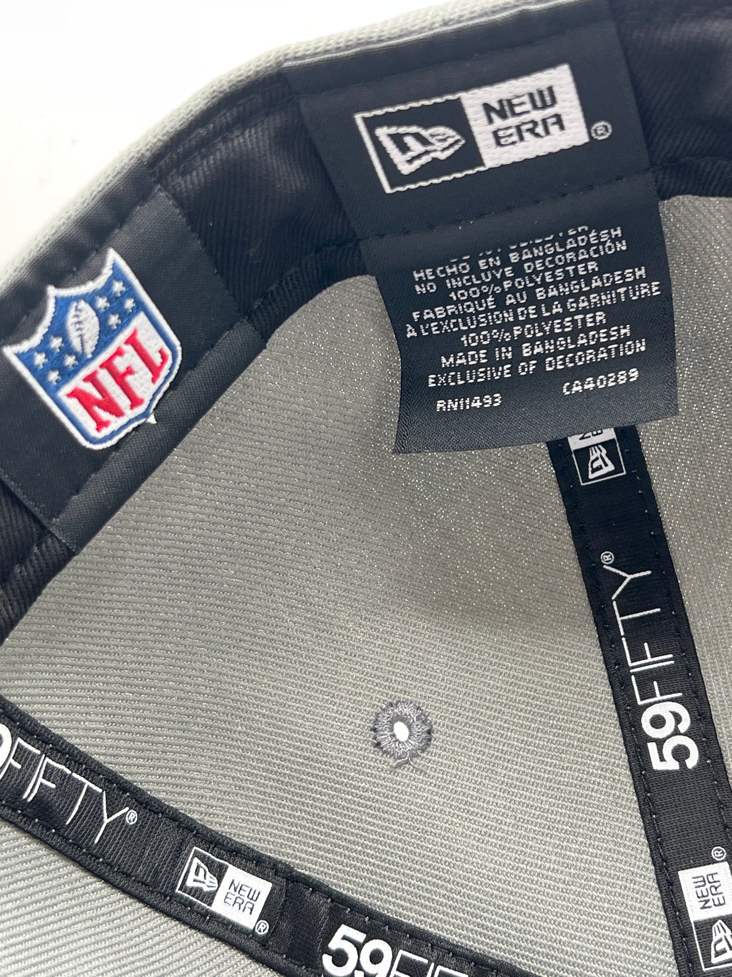 Las Vegas Raiders NFL New Era 59Fifty Fitted Hat