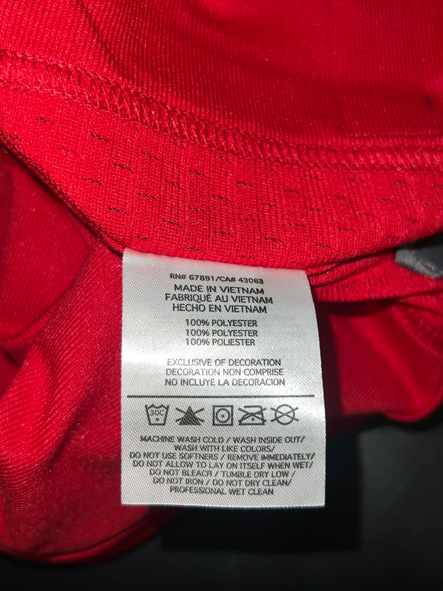 San Francisco 49ers NFL Nike On Field Apparel #23 McCaffrey kids Jersey