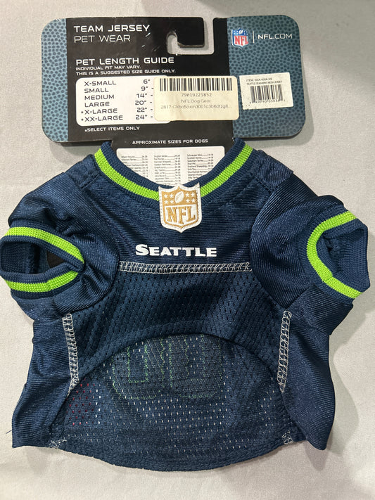 Seattle Seahawks NFL Team Mesh Jersey Dog Wear