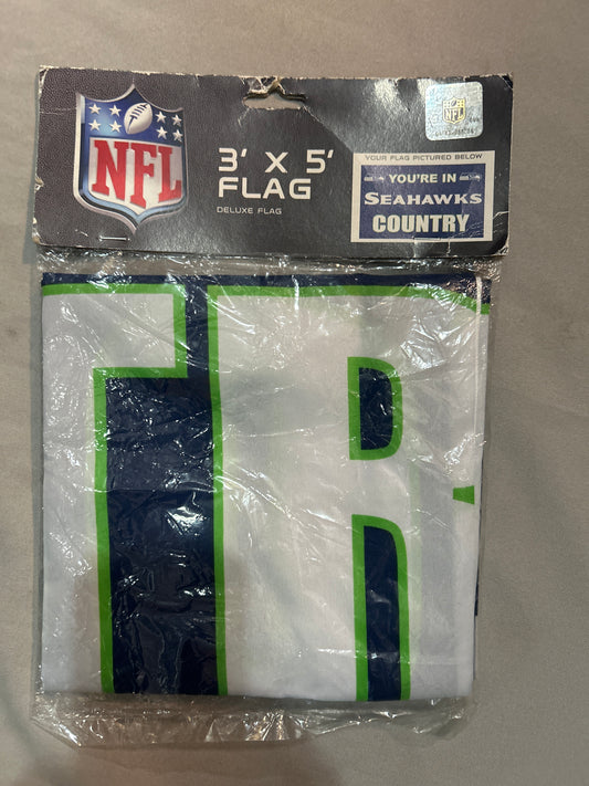 Seattle Seahawks NFL 3’X5’ Flag