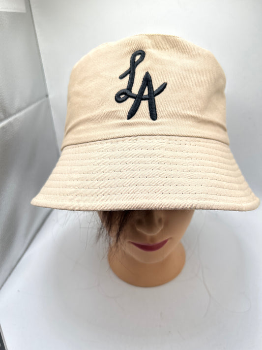 Los Angeles JSW Private Label Bucket Hat Ivory