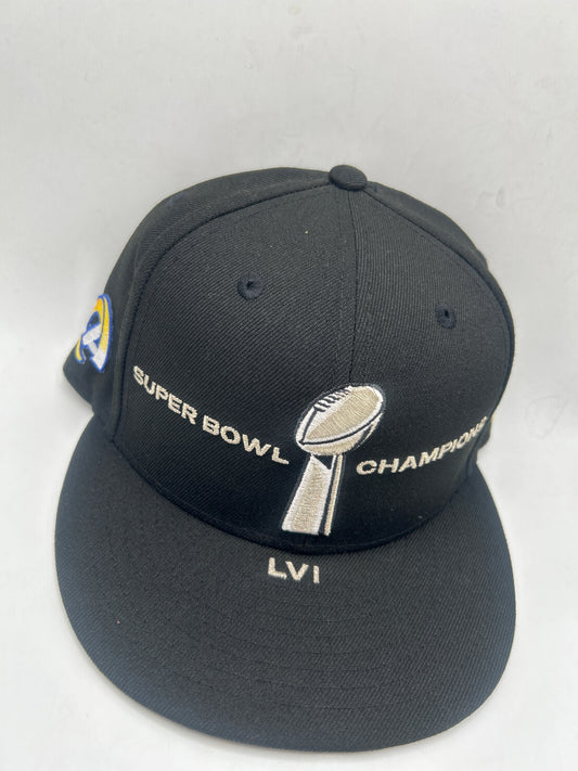 Los Angeles Rams NFL New Era Super Bowl LVI Champions 9Fifty Snapback Hat