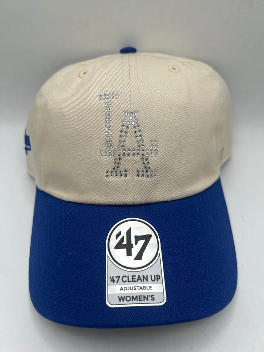 Los Angeles Dodgers MLB 47CleanUp Rhinestone Adjustable Hat