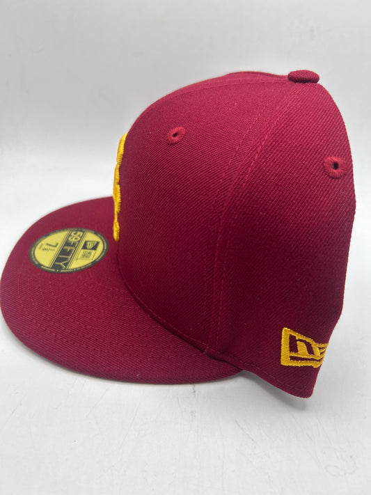 USC Trojans New Era 59Fifty Cardinal SC Fitted Hat
