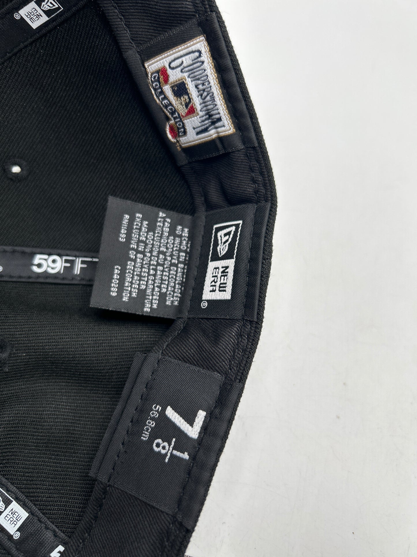 Los Angeles Dodgers MLB “40th Anniversary 1962-2002” Stadium Side Patch Cooperstown Collection Fitted Hat Black