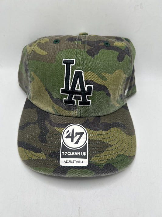 Los Angeles Dodgers MLB 47CleanUp Camo Adjustable Hat