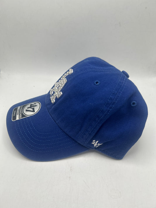 Los Angeles Dodgers 47FRANCHISE FITTED Bedazzled Royal Blue HAT