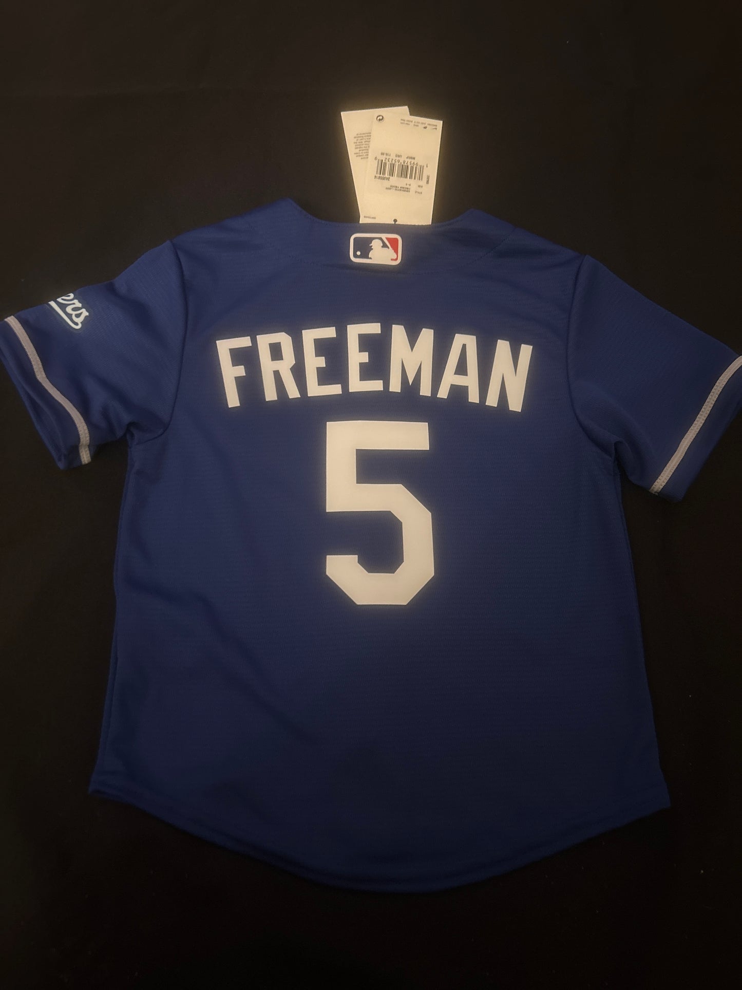 Los Angeles Dodgers MLB Nike Genuine Merchandise #5 Freeman Kids Jersey