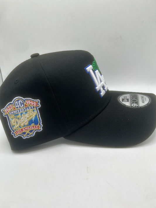 Los Angeles Dodgers MLB New Era 40 Anniversary 1958-1998 A-Frame Adjustable Hat