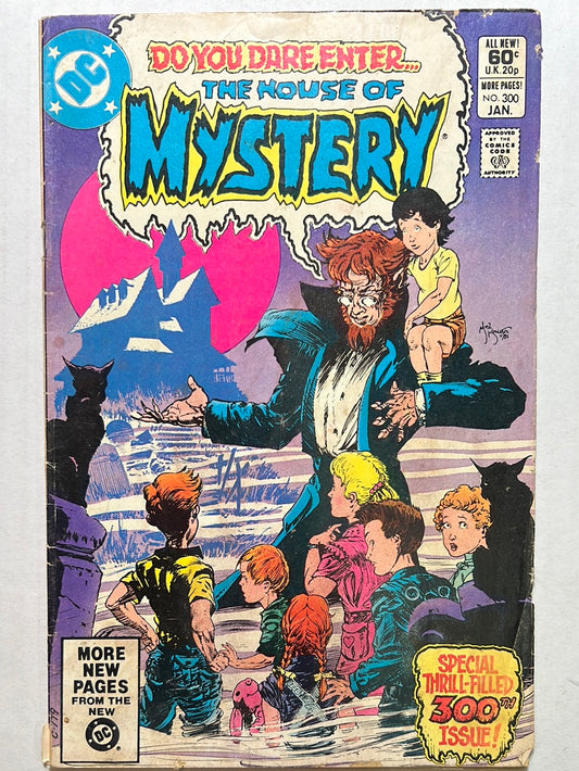 The House of Mystery by DC Comics “Special Thrilled-Filled 300th Issue!” No. 300 Comic Books