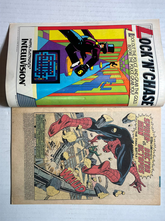 Peter Parker, The Spectacular Spider-Man by Marvel Comics Group “The Final Battle!” #79 June 1983 Comic Book
