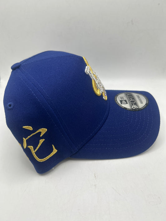 Los Angeles Dodgers MLB 9Forty New Era Pre-Season Lunar New Year Snake Bedazzle Adjustable Hat