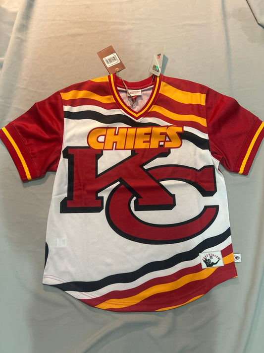 Chiefs Throwbacks NFL Jumbotron 3.0 Men Mesh V-Neck