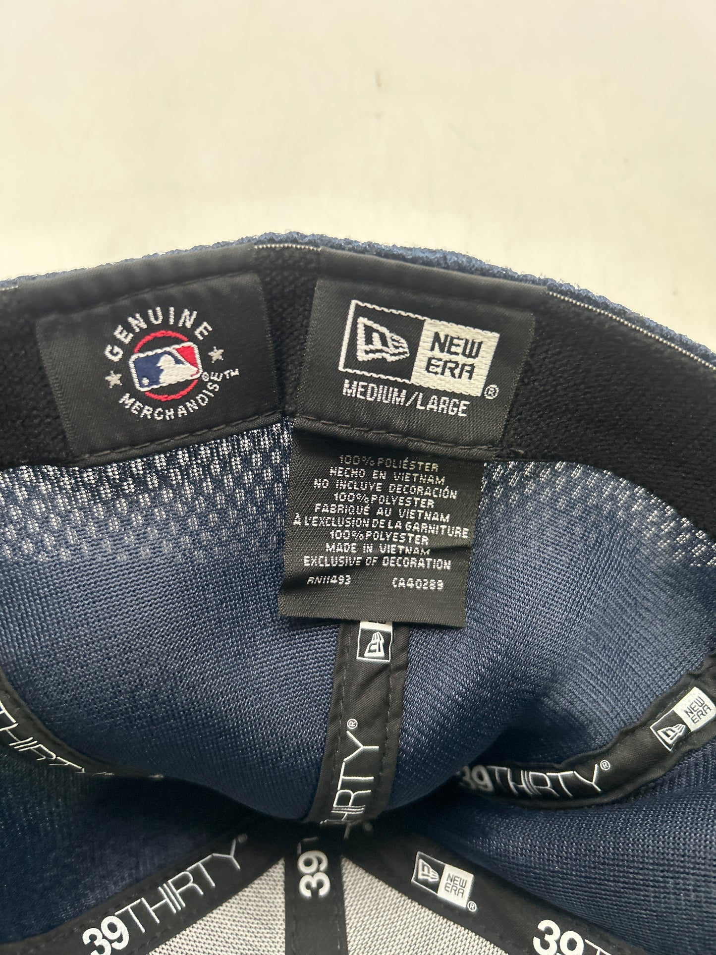 New York Yankees MLB New Era Genuine Merchandise 39Thirty Camo Flax-Fit Trucker Hat