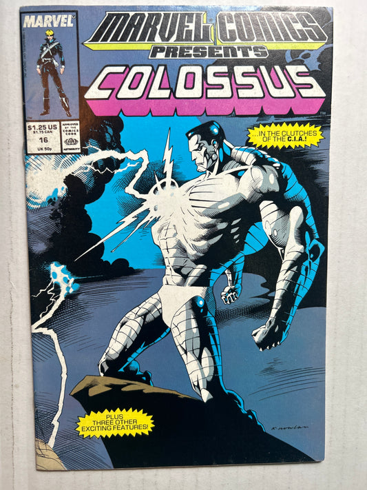 Marvel Comics Presents Colossus #16 Comic Book