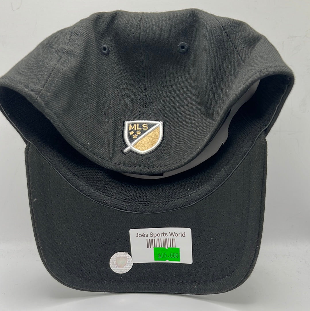 Los Angeles FC LAFC New Era 39Thirty Classic Black Stretch Fit Hat