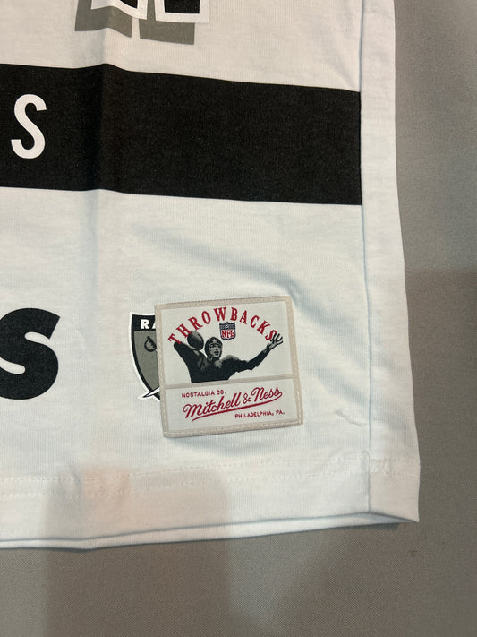 Las Vegas Raiders NFL Mitchell & Ness Vintage Co. ThrowbackBo Jackson #34 Men T-Shirt