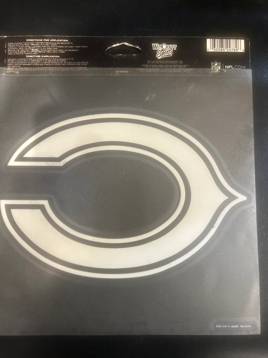 Chicago Bears NFL Perfect Cut Decal 8x8