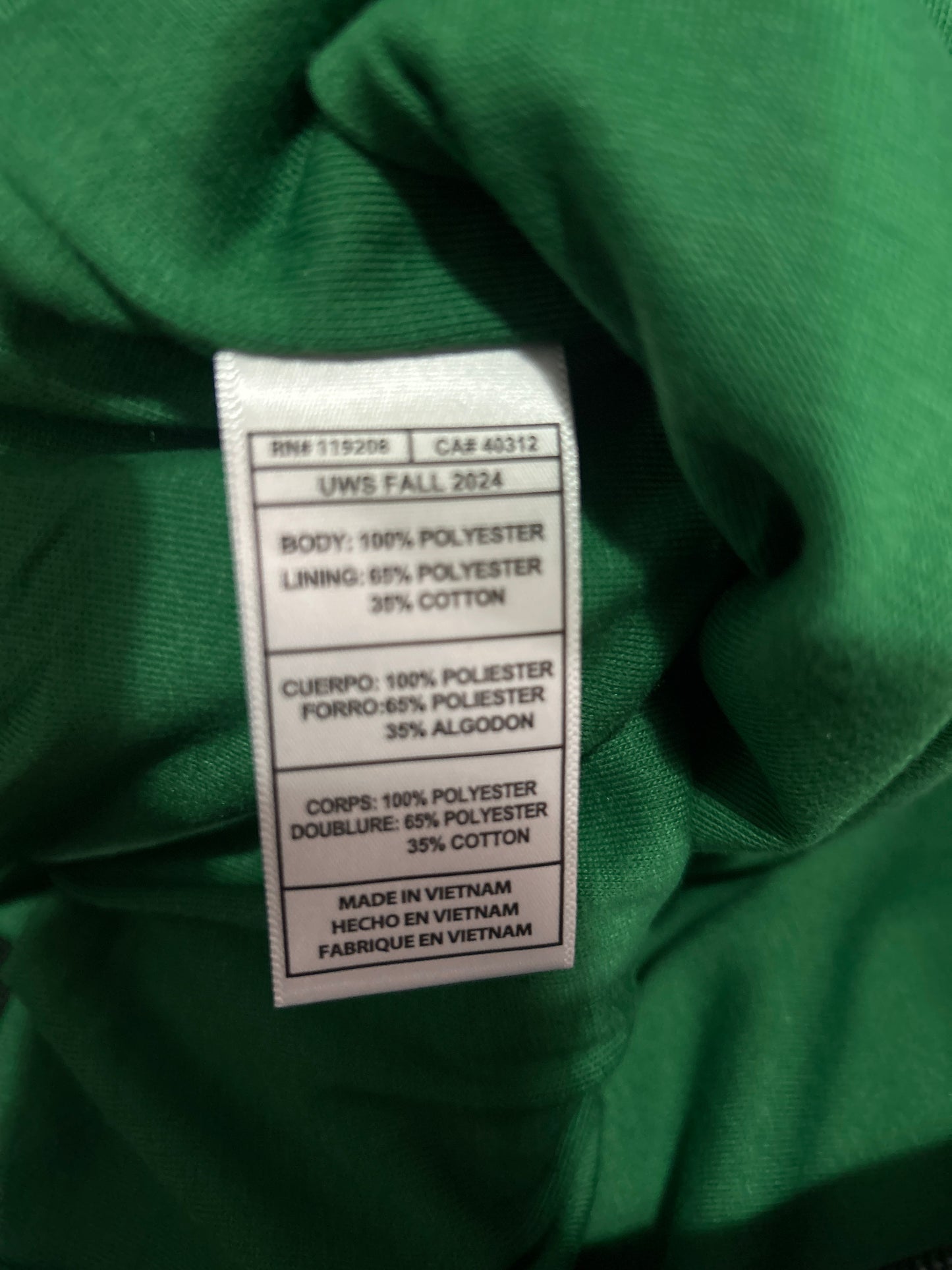 Philadelphia Eagles NFL Mitchell & Ness Nostalgia Co Throwback Satin Men’s Jacket