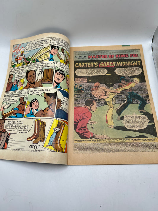 The Hands of Shang-Chi Master of Kung Fu by Marvels Comics Group "More Kung Fu Action & Thrills than Ever Before!" #96 Comic Book