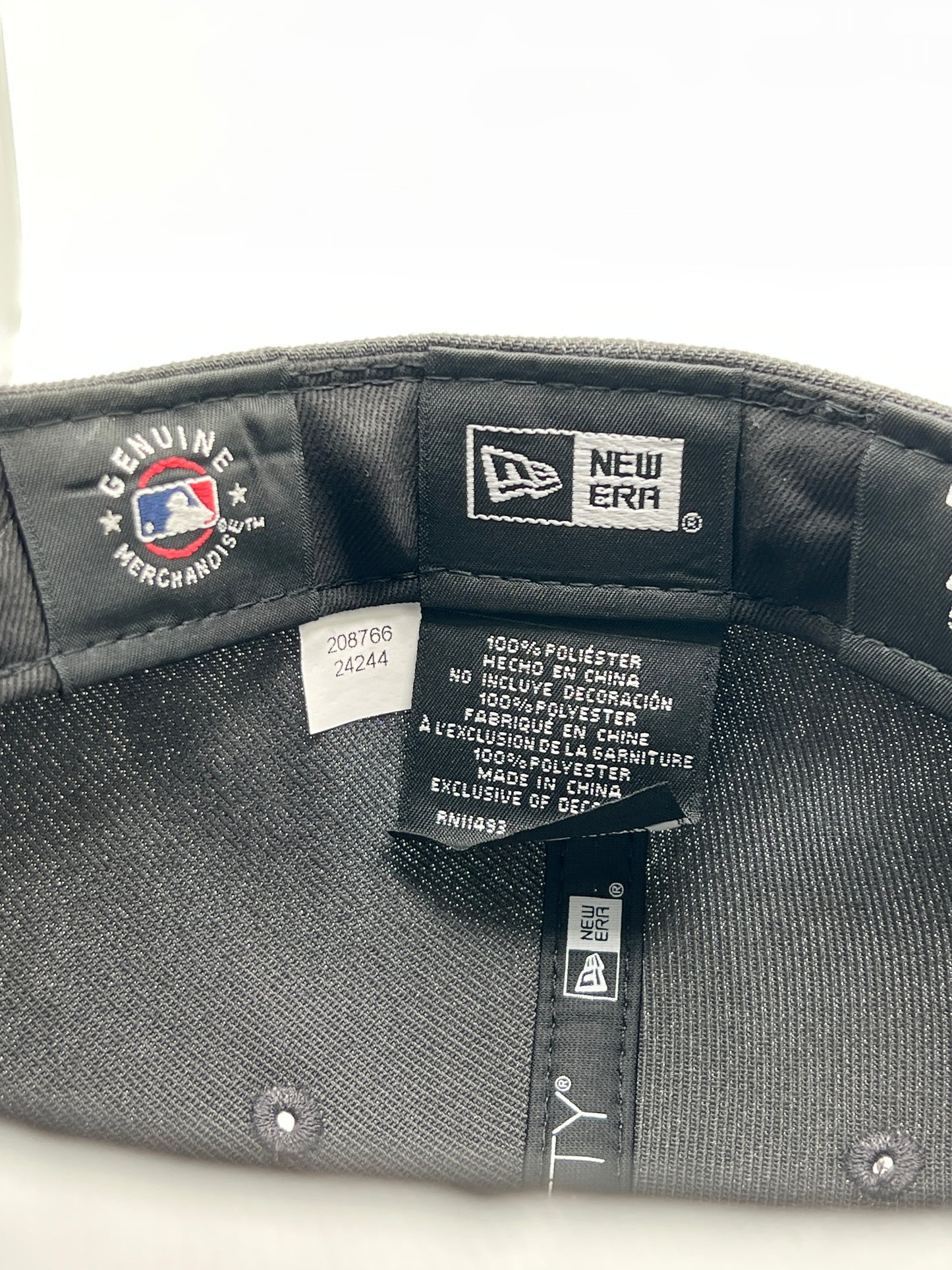 Los Angeles Dodgers MLB 59Fifty New Era Genuine Merchandise Charcoal Grey Fitted Hat