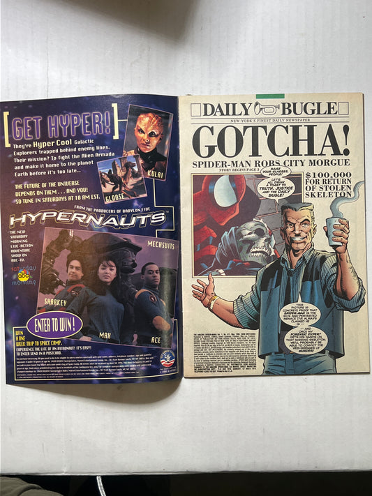 The Amazing Spider-Man by Marvel Comics Group “Blood Brothers” Part 2 of 6 #411 May 1996 Comic Book