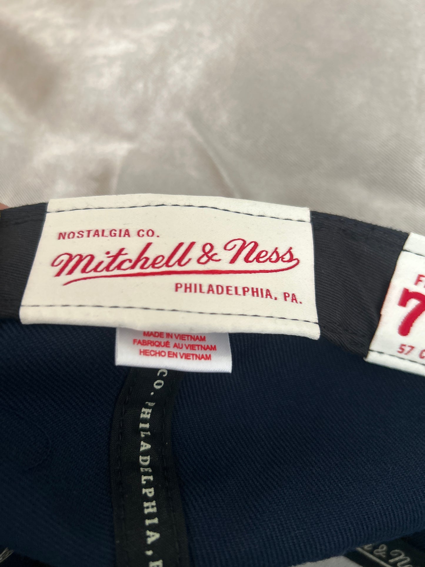 Michigan Wolverines Mitchell & Ness Collegiate Fitted Hat