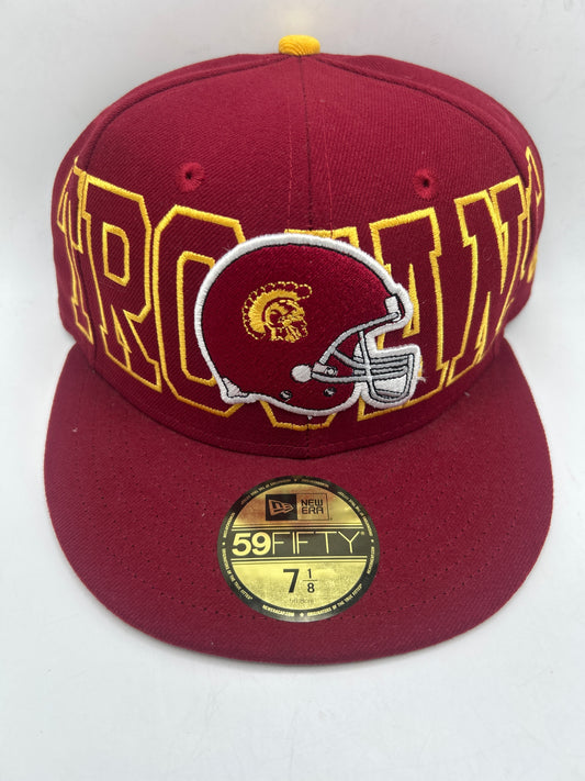 USC Trojans New Era 59Fifty Cardinal Fitted Hat