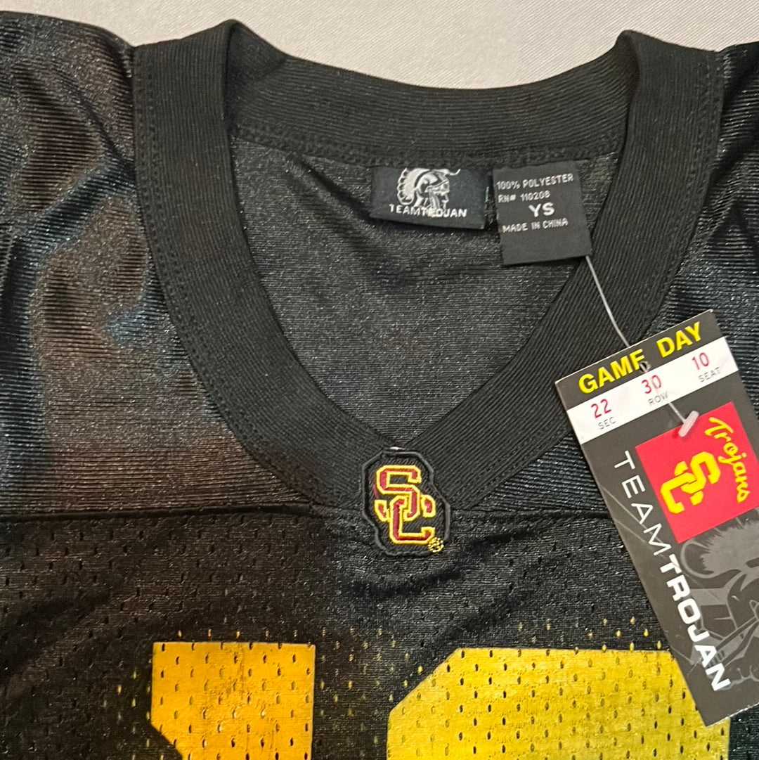 USC Trojans Collegiate Licensed Product #13 Youth Black/Yellow
