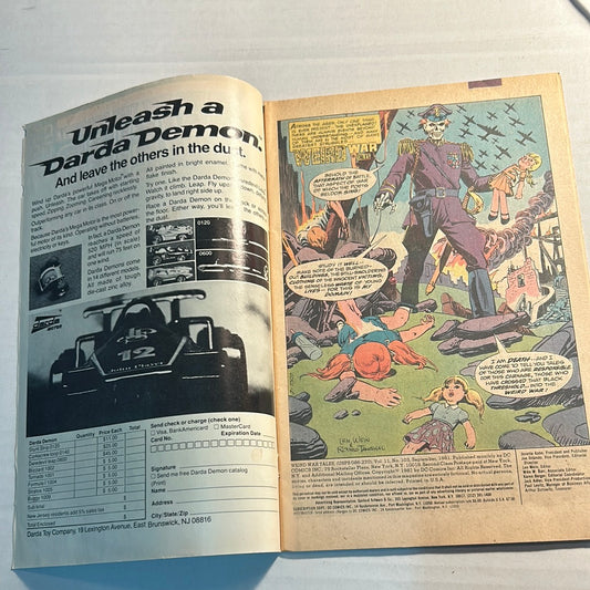 Weird War Tales "The War That Time Forgot!" No. 103 Comic Book
