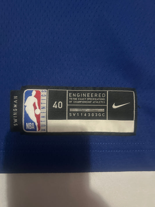 Los Angeles Clippers NBA Nike Dri-Fit Men Authentic #2 Leonard BLUE Swingman MEN Jersey