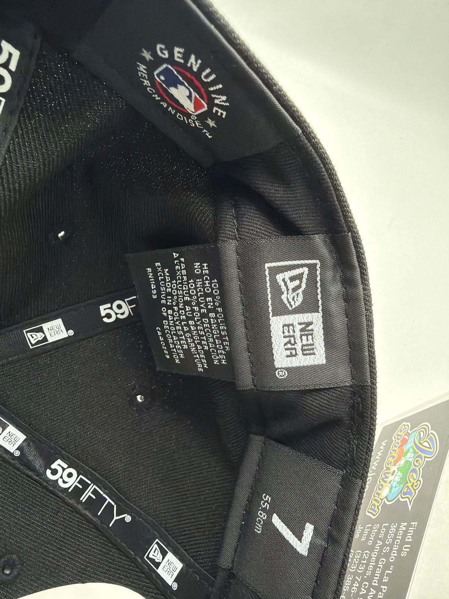 Los Angeles Dodgers MLB 5de Mayo Mexico “Viva Los Dodgers” Genuine Merchandise New Era 59Fifty Black Fitted Hat