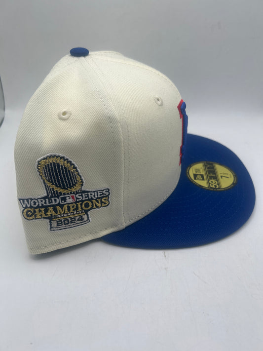 Los Angeles Dodgers MLB World Series Champions 2024 59Fifty Fitter Hat